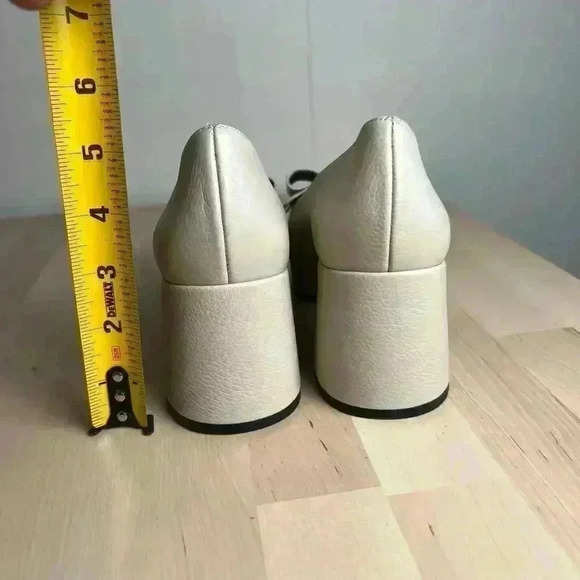 L'atelier de Charlotte Holiday B Platform Pumps Black and Neutral Europe Size 39 - Picture 3 of 8